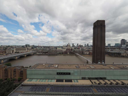 LONDON, UK - CIRCA JUNE 2017: View of the city skylineのeditorial素材
