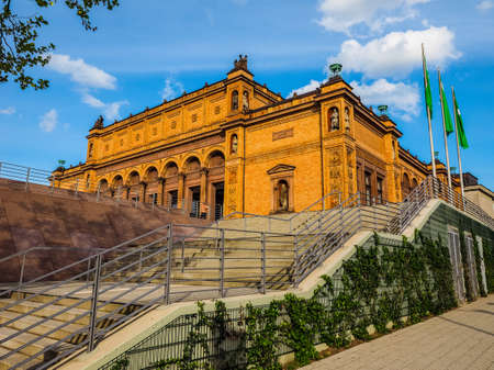 HAMBURG, GERMANY - CIRCA MAY 2017: Hamburg Kunsthalle art museum, hdrのeditorial素材