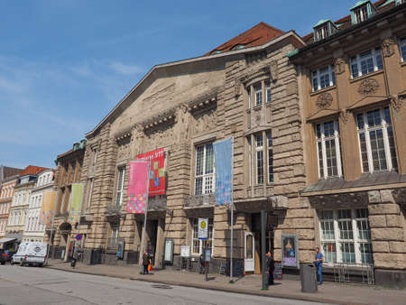 LUEBECK, GERMANY - CIRCA MAY 2017: Theater Luebeck (aka Stage of the Hansestadt Luebeck or...