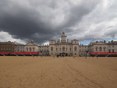LONDON, UK - CIRCA JUNE 2017: Horse Guards parade groundのeditorial素材
