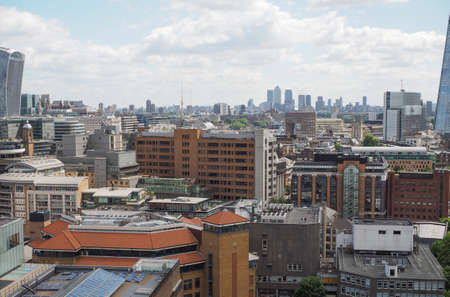 LONDON, UK - CIRCA JUNE 2017: View of the city skylineのeditorial素材