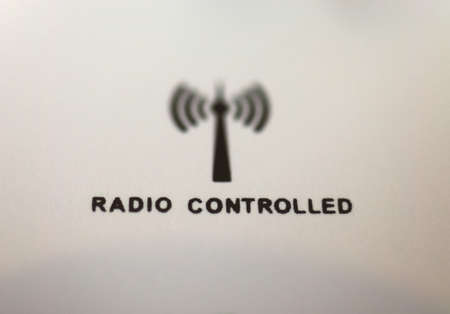 radio controlled clock receiving time signal from time code transmitter DCF77 in Frankfurt or other...