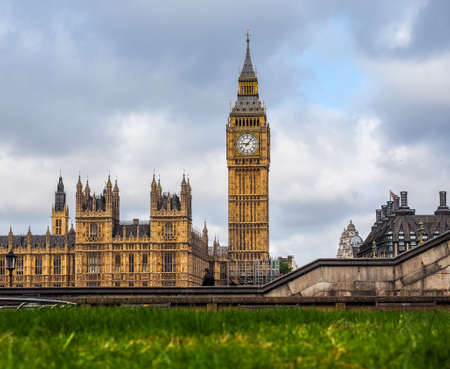 LONDON, UK - CIRCA JUNE 2017: Houses of Parliament aka Westminster Palace (high dynamic range)