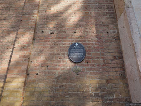 BOLOGNA, ITALY - CIRCA SEPTEMBER 2017: Church of San Domenicoのeditorial素材