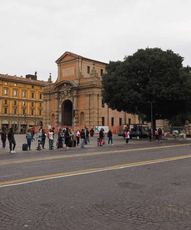 BOLOGNA, ITALY - CIRCA SEPTEMBER 2017: Porta Galliera city gate