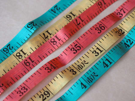 Tailor tape ruler in Cun aka the Chinese Inch measuring unit