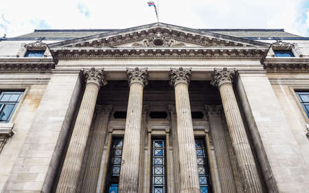 LONDON, UK - CIRCA JUNE 2017: Geological Survey museum at the Natural History Museum on Exhibition Road in South Kensington (high dynamic range)のeditorial素材