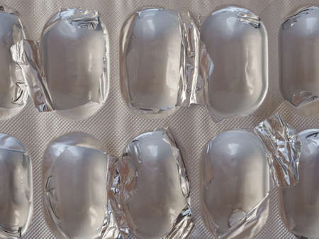 pharmaceutical over the counter or prescription pillsの写真素材