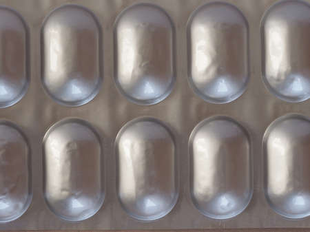 pharmaceutical over the counter or prescription pillsの写真素材