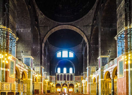 LONDON, UK - CIRCA JUNE 2017: Westminster Cathedral catholic church (high dynamic range)のeditorial素材