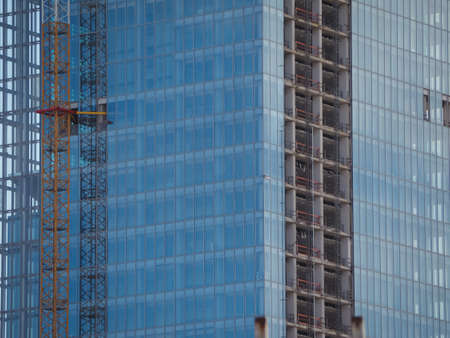 TURIN, ITALY - CIRCA JANUARY 2018: Regione Piemonte skyscraper designed by Massimiliano Fuksas will...