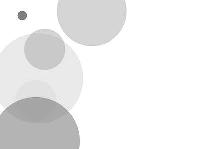 Abstract minimalist grey illustration with circles useful as a backgroundの写真素材