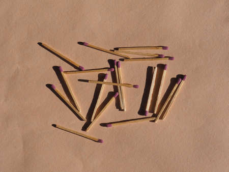 many matches sticks for lighting a fire