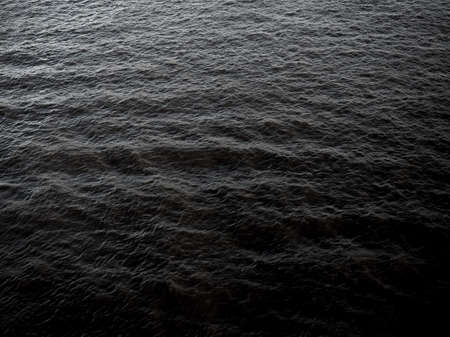 grunge dark black water texture useful as a backgroundの写真素材