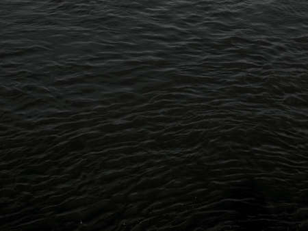 grunge dark black water texture useful as a backgroundの写真素材