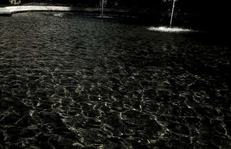 grunge dark black water texture useful as a backgroundの写真素材