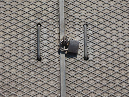 grey steel metal texture useful as a backgroundの写真素材