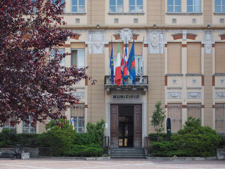 SETTIMO TORINESE, ITALY - CIRCA MAY 2018: The City hall
