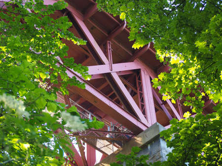 Forth Bridge, cantilever railway bridge across the Firth of Forth in Edinburgh, UK