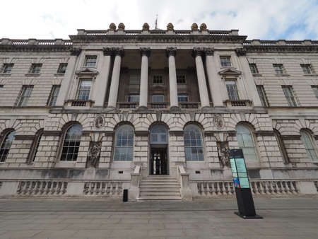 LONDON, UK - CIRCA JUNE 2018: Somerset Houseのeditorial素材