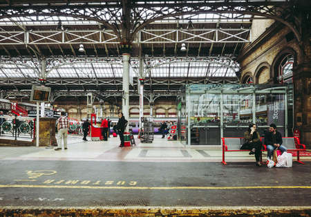 PRESTON, UK - CIRCA JUNE 2016: Preston Railway station