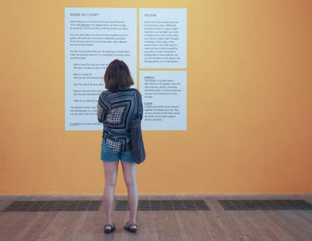 LONDON, UK - CIRCA JUNE 2018: Visitors at Tate Modern art gallery in South Bank power stationのeditorial素材