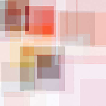 textured abstract minimalist red grey orange illustration with squares useful as a background