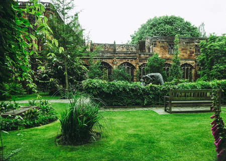 CHESTER, UK - CIRCA JUNE 2016: Chester Anglican Cathedral churchのeditorial素材