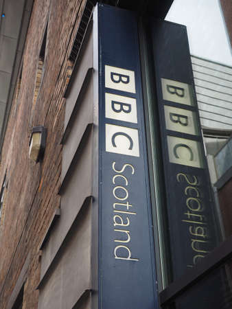 EDINBURGH, UK - CIRCA JUNE 2018: BBC Scotland (aka BBC Alba in Gaelic)