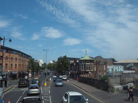 BELFAST, UK - CIRCA JUNE 2018: View of the city of Belfast