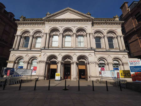 BELFAST, UK - CIRCA JUNE 2018: Tesco supermarket storefrontのeditorial素材