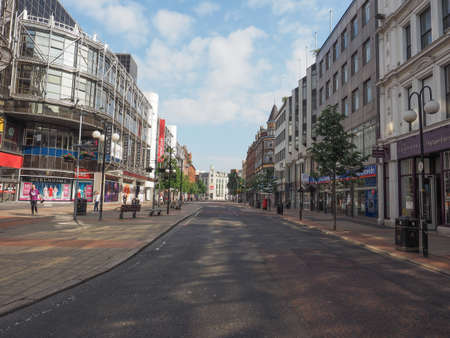 BELFAST, UK - CIRCA JUNE 2018: View of the city of Belfastのeditorial素材