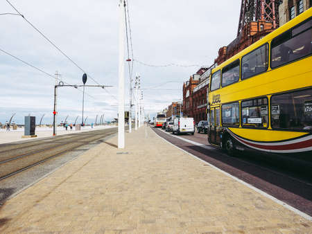 BLACKPOOL, UK - CIRCA JUNE 2016: View of the cityのeditorial素材