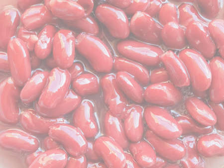 red kidney beans variety of common bean (Phaseolus vulgaris) legumes vegetables vegetarian food, delicate soft faded tone useful as backgroundの写真素材