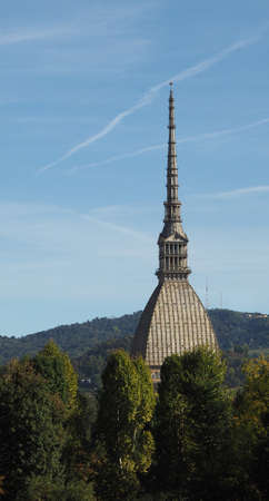 The Mole Antonelliana in Piedmont, Turin, Italyの写真素材