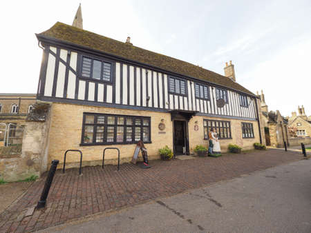 ELY, UK - CIRCA OCTOBER 2018: Oliver Cromwell's House, now tourist information officeのeditorial素材