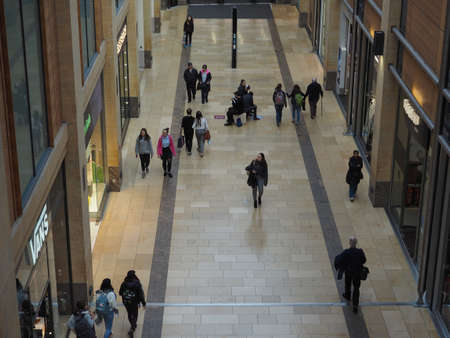CAMBRIDGE, UK - CIRCA OCTOBER 2018: Grand Arcade shopping centre