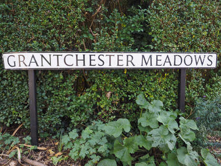 CAMBRIDGE, UK - CIRCA OCTOBER 2018: Grantchester Meadows made famous by Pink Floyd Ummagumma albumのeditorial素材