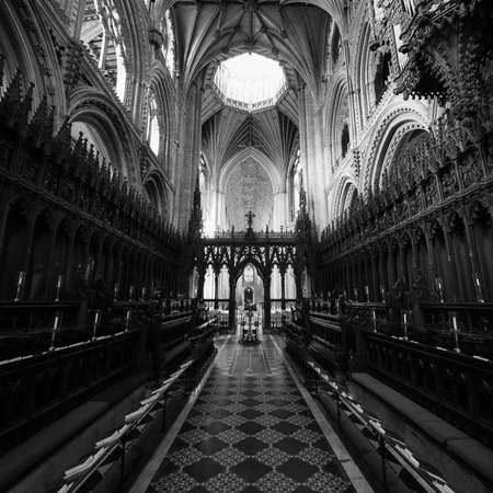 ELY, UK - CIRCA OCTOBER 2018: Ely Cathedral (formerly church of St Etheldreda and St Peter and...