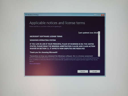 REDWOOD, USA - CIRCA FEBRUARY 2019: Timelapse showing upgrade from Microsoft Windows 7 to Windows...