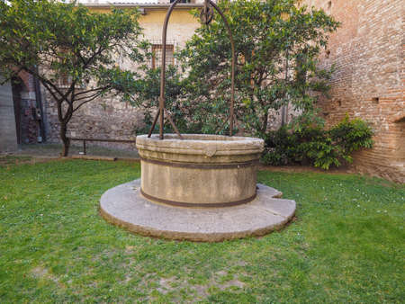 VERONA, ITALY - CIRCA MARCH 2019: Castelvecchio (meaning Old Castle)のeditorial素材