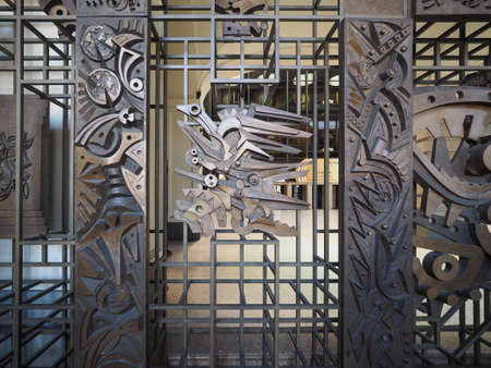 TURIN, ITALY - CIRCA JUNE 2019: Teatro Regio (meaning Royal Theatre) designed by architect Carlo Mollinoのeditorial素材