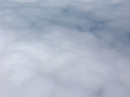 aerial view of blue sky with clouds useful as a background