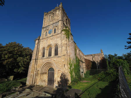 Parish and Priory Church of St Mary in Chepstow, UKの写真素材