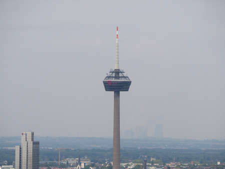 KOELN, GERMANY - CIRCA AUGUST 2019: Colonius (television tower)