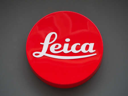 LONDON, UK - CIRCA SEPTEMBER 2019: Leica sign