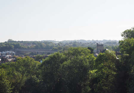 Chepstow Railway Bridge (originally designed by Brunel) in Chepstow, UK