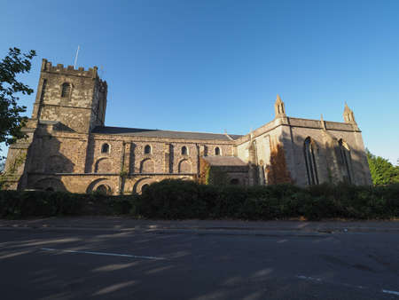 Parish and Priory Church of St Mary in Chepstow, UKの写真素材