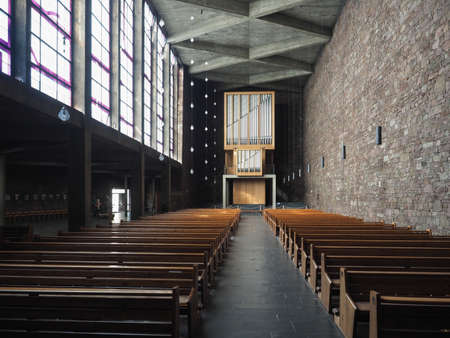 DUEREN, GERMANY - CIRCA AUGUST 2019: Annakirche (meaning St Anne church)のeditorial素材