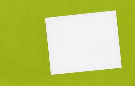 green paper texture useful as a background with white label